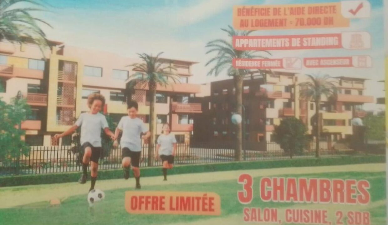 Appartement Sur Plan - TARGA MARRAKECH
